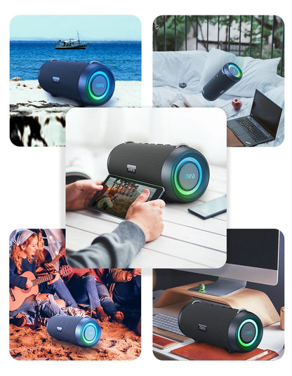 A90 Bluetooth Speaker 60W Output Power Bluetooth Speaker with Class D Amplifier Excellent Bass Performace