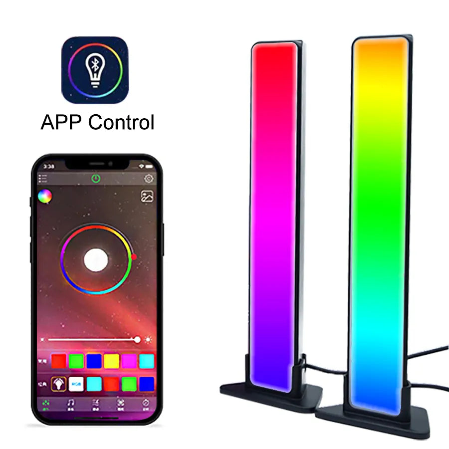 New RGB Music Backlights Sound Control Smart Night Light