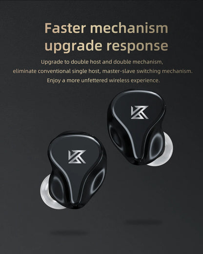 KZ Z1 Pro Wireless Headphones Touch Control Noise Cancelling Bluetooth-Compatible 5.2