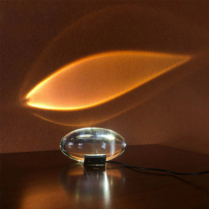 Table Lamp Led Crystal Eye Of The Sky Italian Designer Bedside Table Lamps