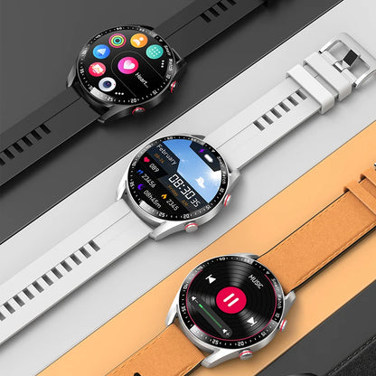 Smartwatch with Bluetooth Calls, Health Monitoring, Blood Pressure, and Fitness Tracking – Waterproof