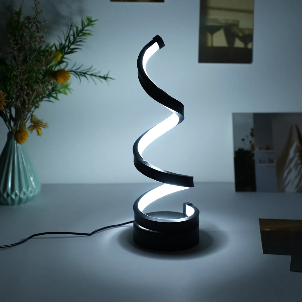 Decorative Table Lamp  Modern Simple Table  Bedroom Bedside Desk Creative Art