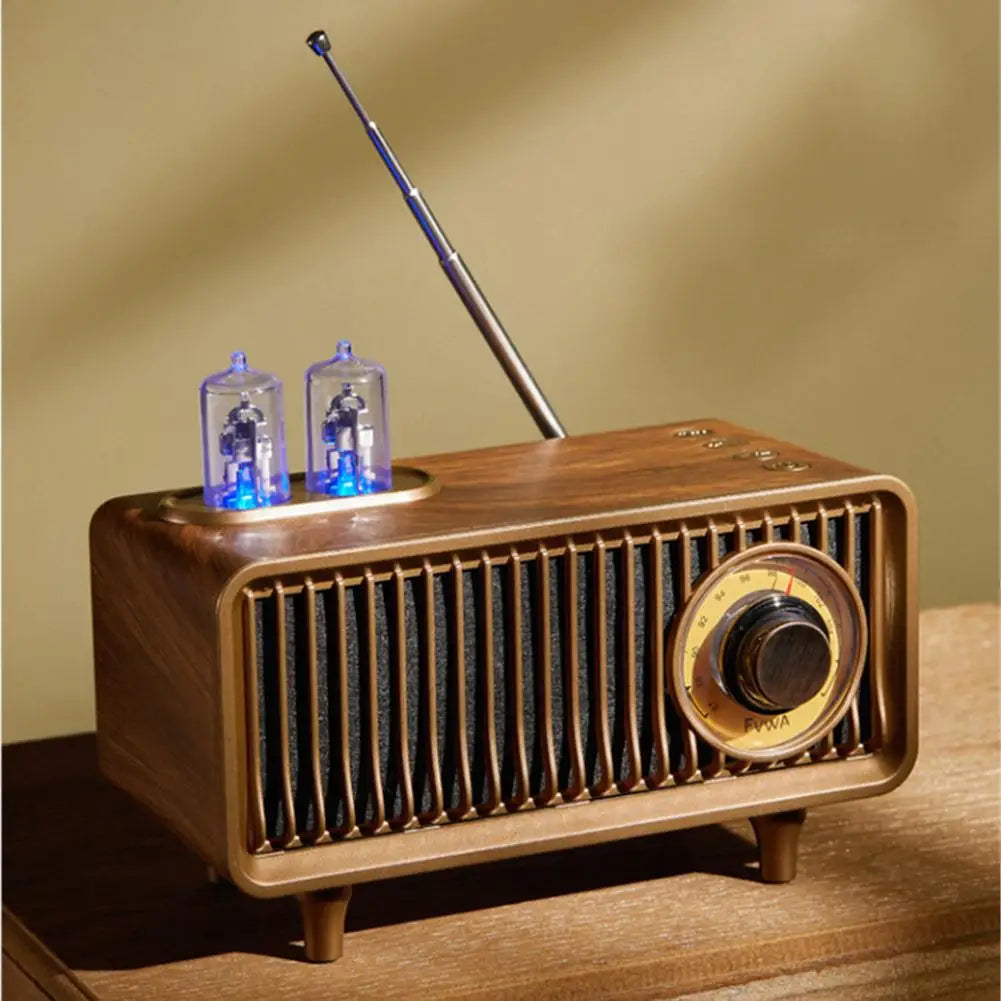 Wireless Bluetooths Speaker FM Retro Radio Subwoofer