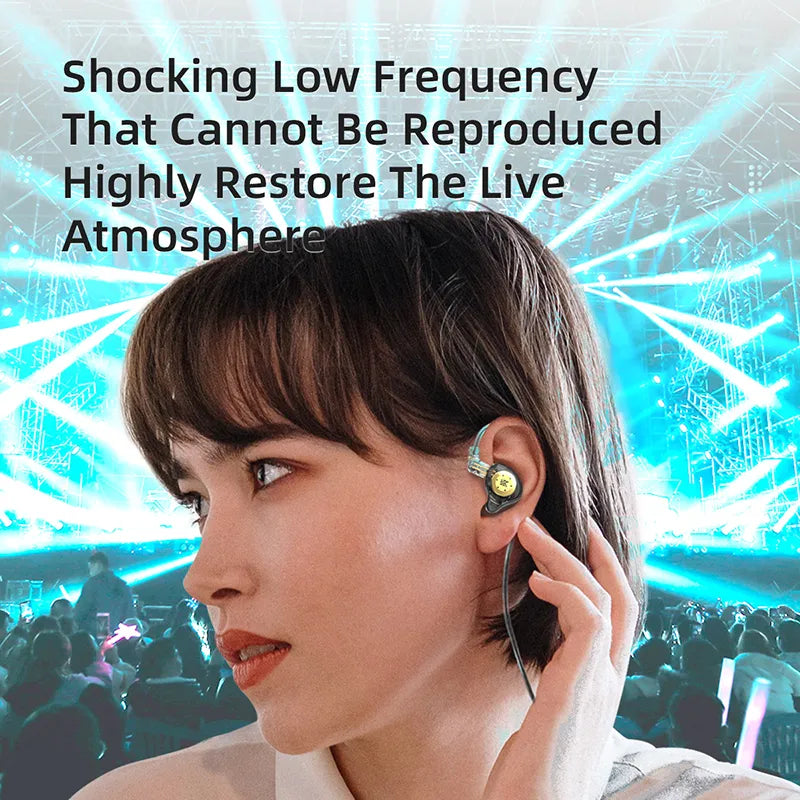 KZ EDX pro Earphones Bass Earbuds In Ear Monitor Headphones Sport Noise Cancelling HIFI Headset New Arrival!