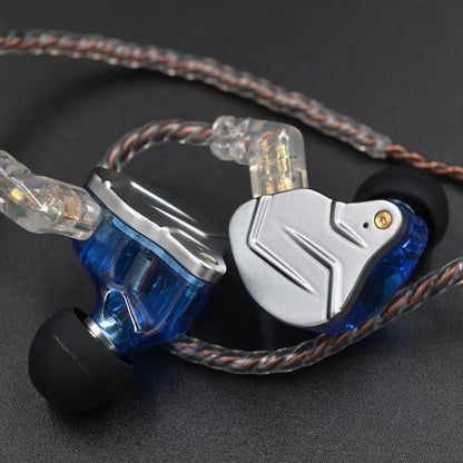 KZ ZSN PRO In Ear Earphone 1BA 1DD Hybrid Drive HIFI