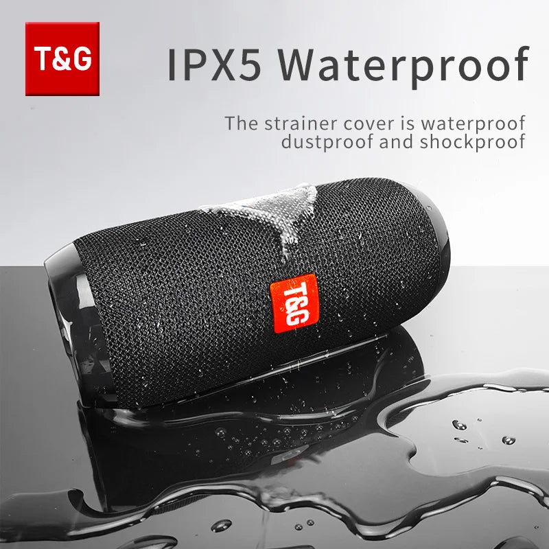 TG117 Bluetooth Speakers Waterproof Portable True Wireless Sound Box  Loudspeaker Outdoor