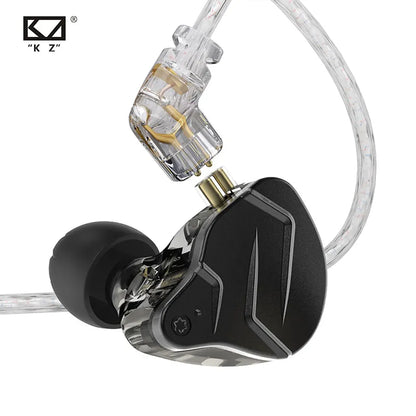 Earphone  KZ ZSN PRO X Metal In Ear Earphone 1BA 1DD Hibrid Drive Hifi