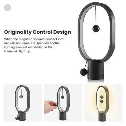 Creative Desk Table Lamp Light LED Mini Balance Light Night Light