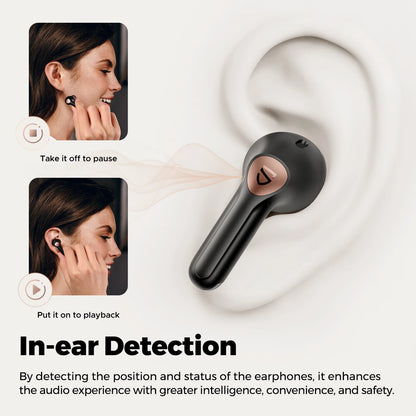 SoundPEATS Air4 Pro ANC Bluetooth 5.3 Wireless Earbuds with Lossless Sound & AptX Voice,