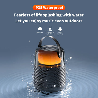 QERE HF55 Bluetooth Speaker with Hi-Res 20W  Wireless HiFi Portable Speaker IPX5 Waterproof