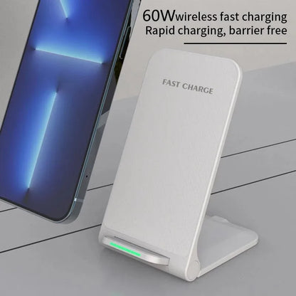 Wireless Charger Station For iPhone and Samsung  Phone