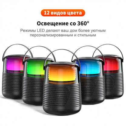 QERE HF55 Bluetooth Speaker with Hi-Res 20W  Wireless HiFi Portable Speaker IPX5 Waterproof