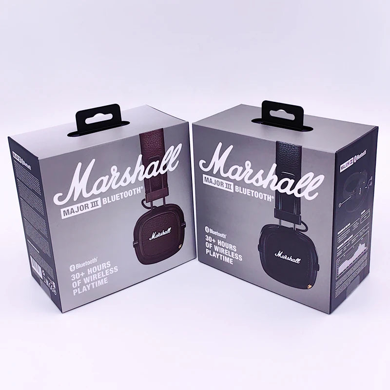 Marshall Major III 3 Wireless/Wired Headphones with Mic Deep Bass