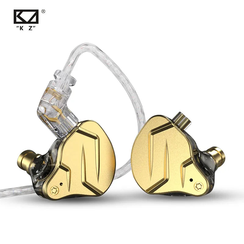 Earphone  KZ ZSN PRO X Metal In Ear Earphone 1BA 1DD Hibrid Drive Hifi