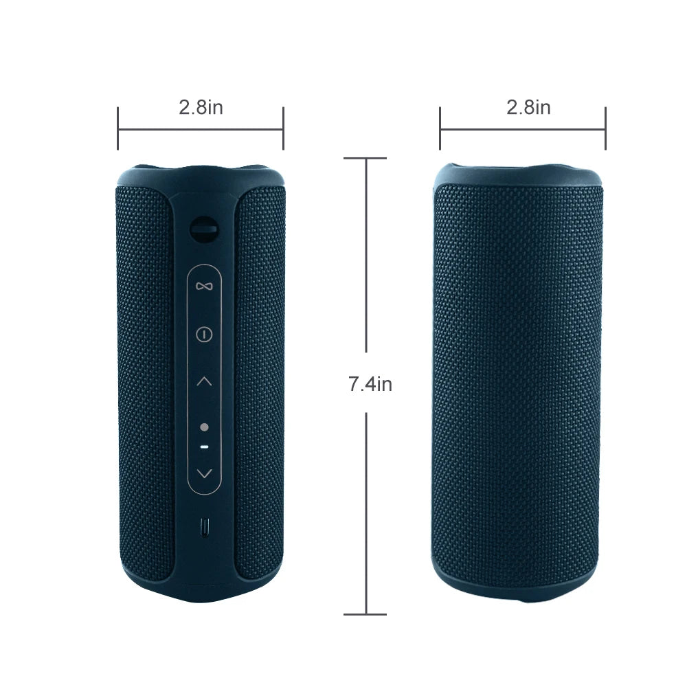 WISETIGER P3 Bluetooth Speaker 30W Outdoor Portable Speaker IPX7 Waterproof High Quality Sound HD Stereo Surround Bass Boost