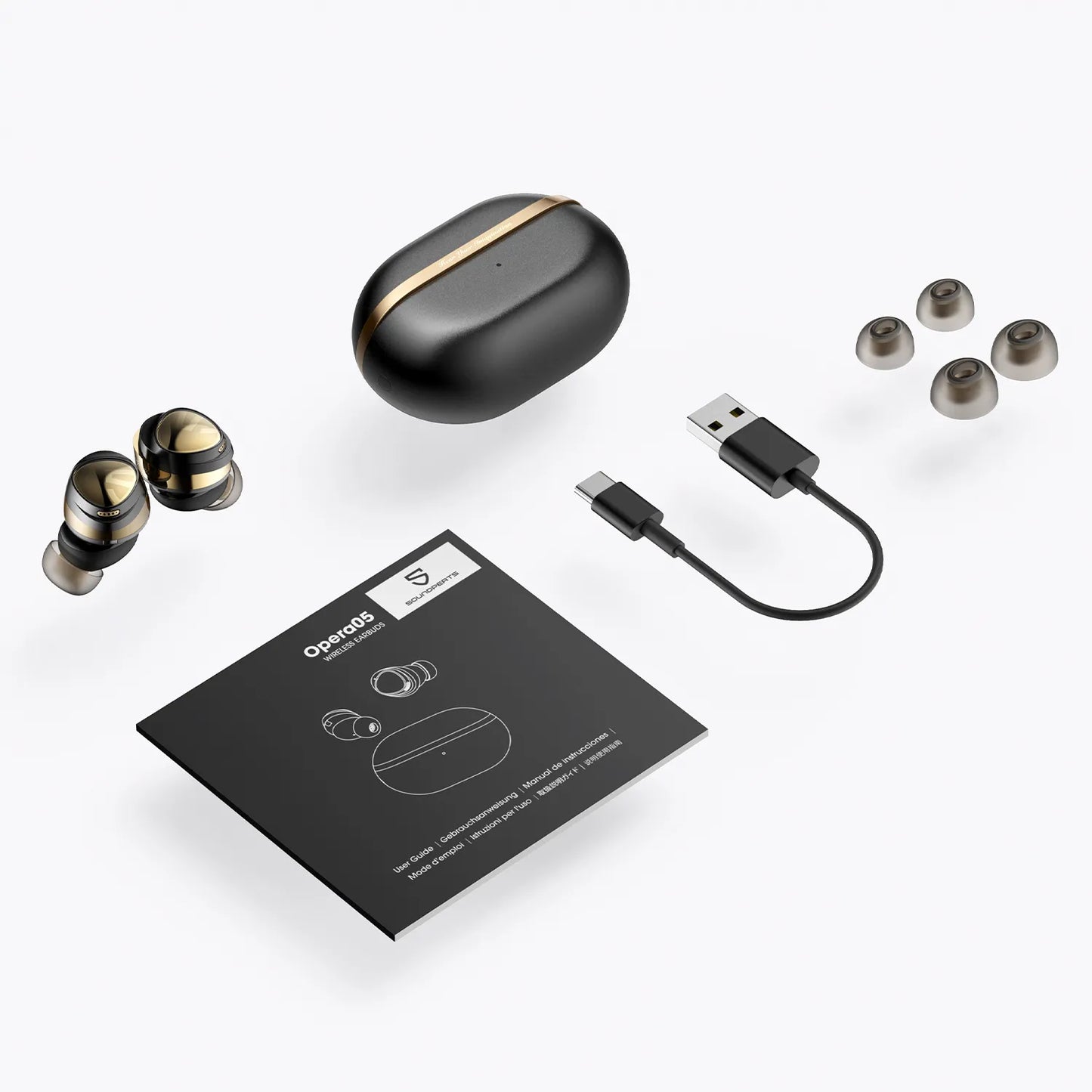 Soundpeats Opera 05 Hi-Res Wireless Earbuds With Stereo Sound Hi-Fi Audio