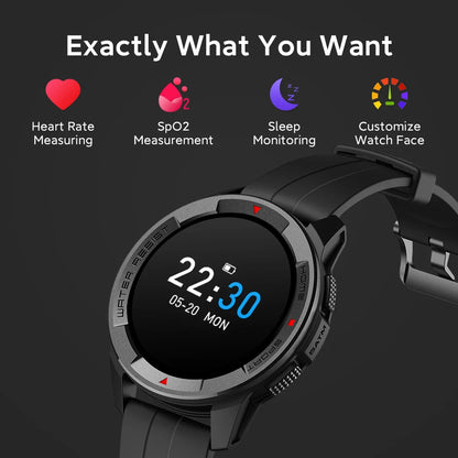 Mibro Watch X1: 350mAh Battery, 1.3-Inch AMOLED Screen, SpO2 Measurement, Bluetooth, Compatible with iOS & Android