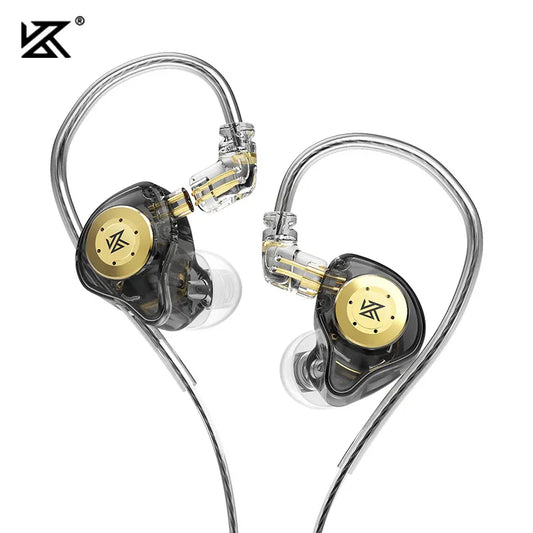 KZ EDX PRO Earphone 10mm Dual Magnetic Circuit Dynamic Drive HIFI Bass Earbud Sport Noise Cancelling Headset