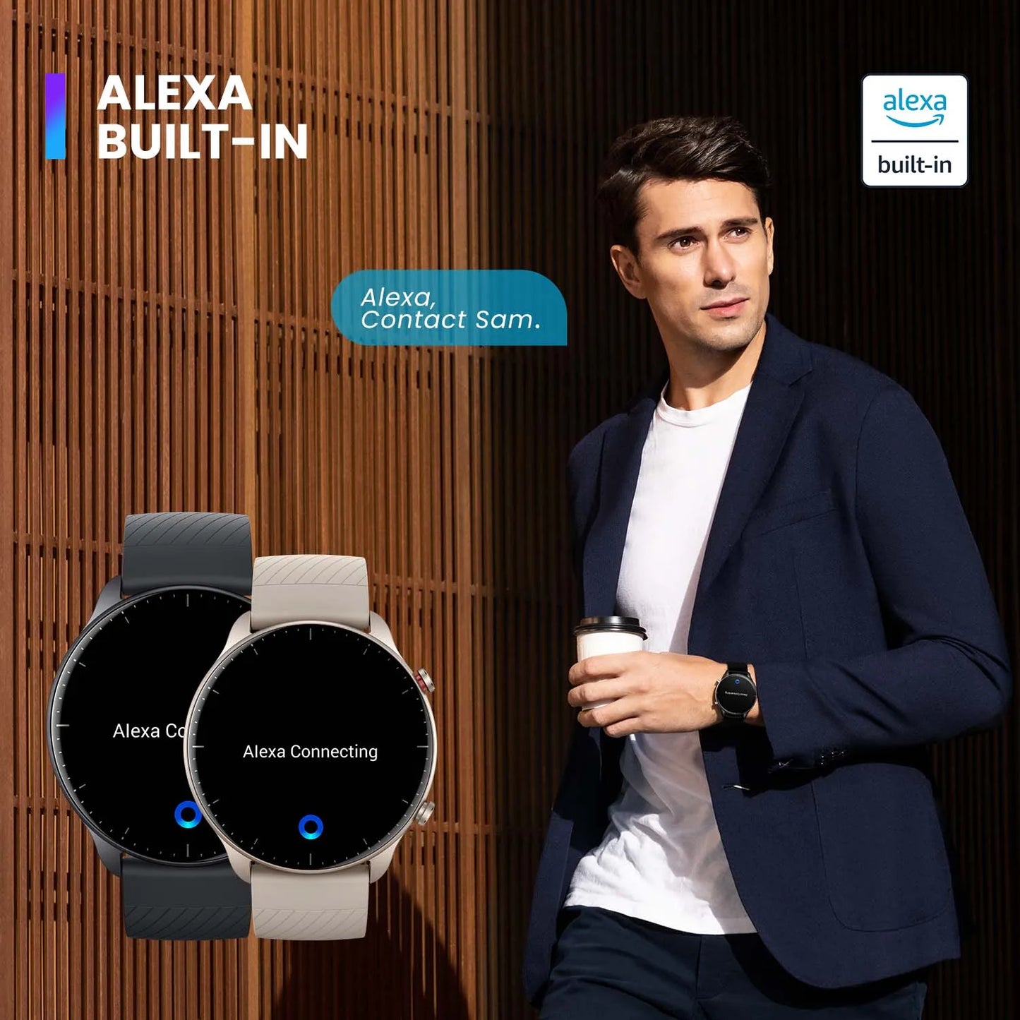 GTR 2  Smartwatch Alexa Built-in Ultra-long Battery Life  Android IOS Phone