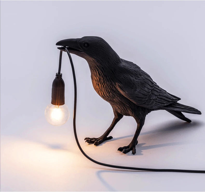 Crow Home Decoration Lamp