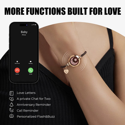 Totwoo Long Distance Touch Bracelets: Illuminate and Connect with Your Loved One Across the Miles