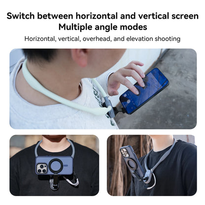 Quick Release Magnetic Neck Mount Hold for Iphone 15 14 13 12 11 10 SAMSUNG HUAWEI XIAOMI Smart Phone Accessories