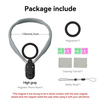 Quick Release Magnetic Neck Mount Hold for Iphone 15 14 13 12 11 10 SAMSUNG HUAWEI XIAOMI Smart Phone Accessories